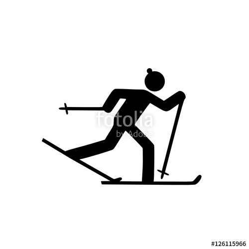 500x500 Ski Langlauf Icon Stock Image And Royalty Free Vector Files