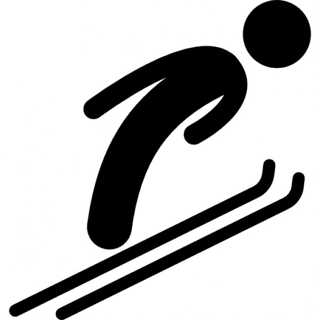 The best free Skiing silhouette images. Download from 188 free ...