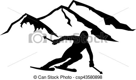 450x266 Ski Run Mountains Background Eps Vectors