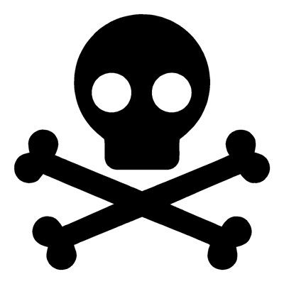 400x400 Skull And Crossbones Stencil Idea Pirates Party