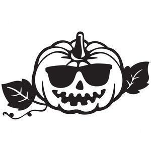 300x300 Silhouette Design Store Cool Pumpkin Sophie Gallo Design