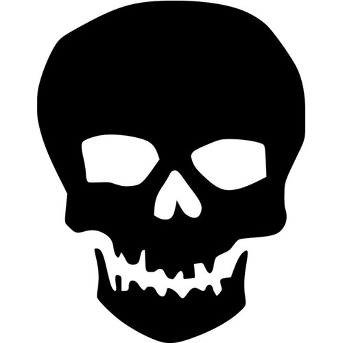 Skull Silhouette at GetDrawings | Free download