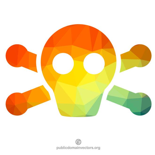 660x660 Color Skull Silhouette