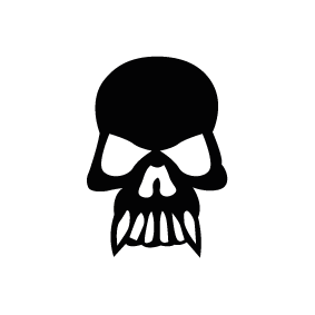 283x283 Skull Silhouettes Silhouettes Of Skull Free