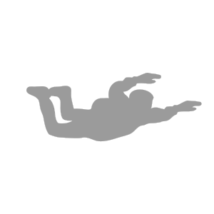 Skydiver Silhouette at GetDrawings | Free download