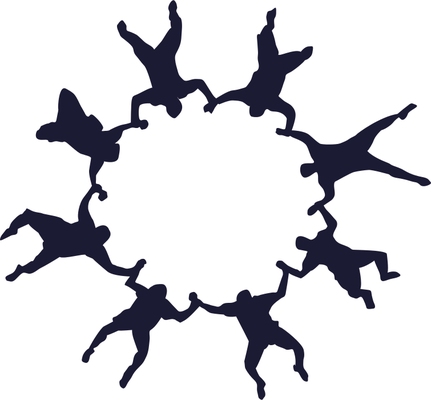 431x400 Sky Diving Team