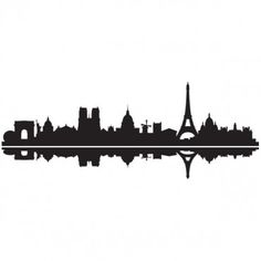 236x236 Silhouette Of New York Skyline Silhouette, City Skylines