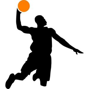 300x300 Slam Dunk Basketball Stencil By Crafty Stencils