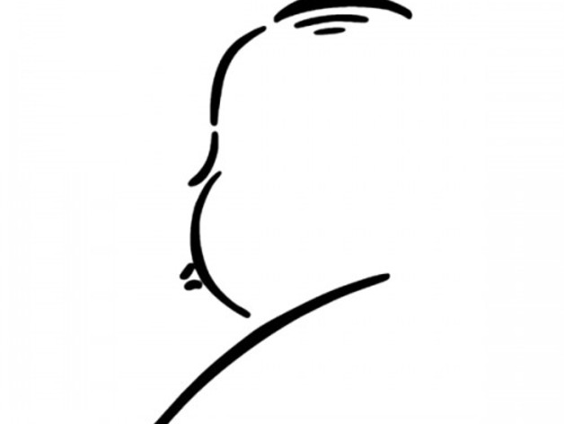 628x472 Alfred Hitchcock Silhouette By Felixmcallister