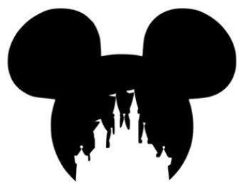 340x270 Cinderella Castle Silhouette Clip Art 46.jpg Disney
