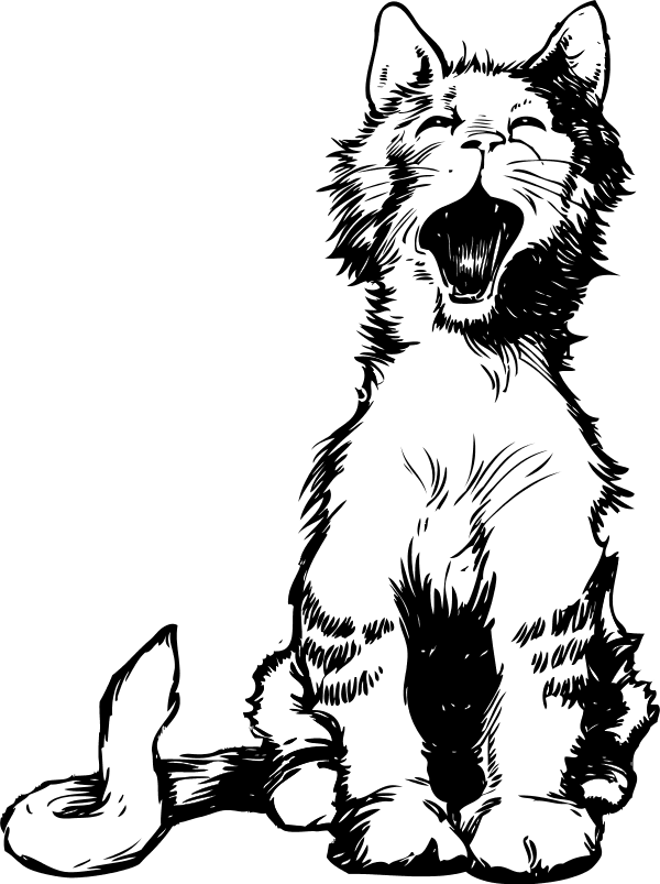 600x803 Pix For Sleeping Cat Silhouette Clip Art