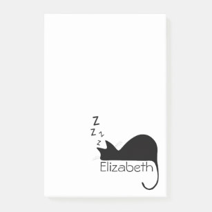 307x307 Sleeping Cat Illustration Office Products Amp Supplies Zazzle