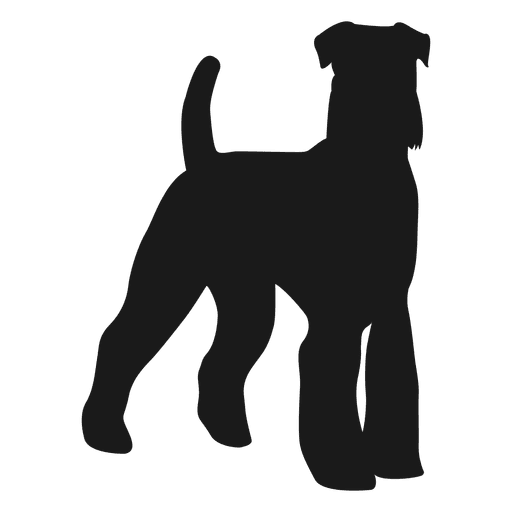512x512 Black Dog Silhouette