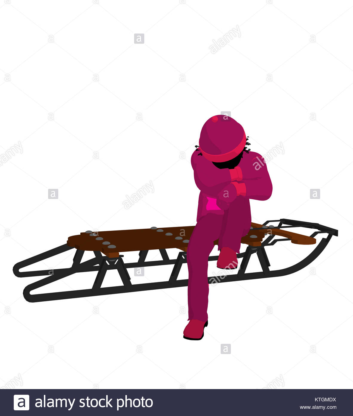 Sleigh Ride Silhouette