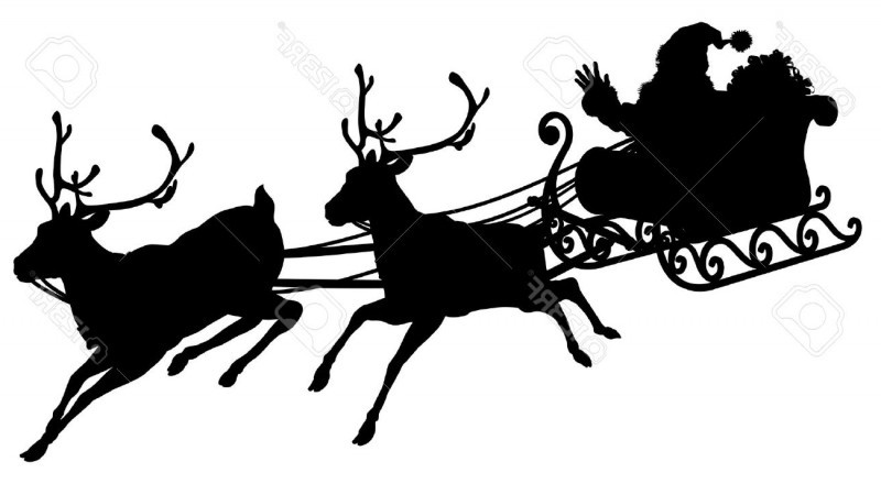 Sleigh Silhouette