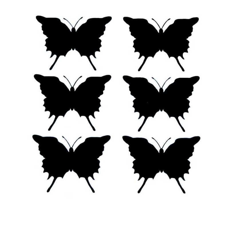 800x800 Vinyl Small Butterfly Solid