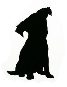 236x303 Custom Dog Silhouette Dog Silhouette, Silhouettes And Dog