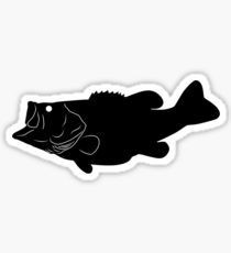 210x230 Largemouth Bass Stickers Redbubble