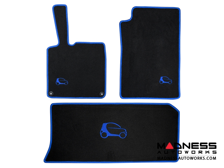 750x563 Smart Fortwo 451 Custom Floor Mats And Cargo Area Mat By Luxus