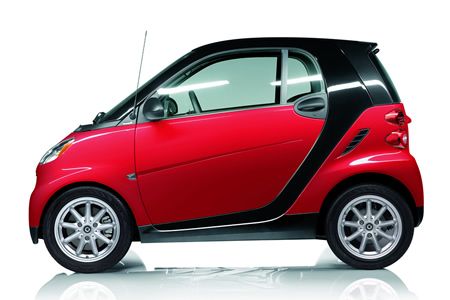 450x300 Smart Fortwo Passion Coupe Rally Red With Black Tridion Cars