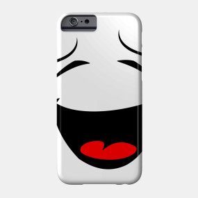 285x285 Limited Edition. Exclusive Laughing Smiley Face Silhouette