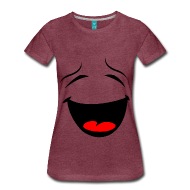 190x190 Laughing Smiley Face Silhouette By Martmel Aus Spreadshirt