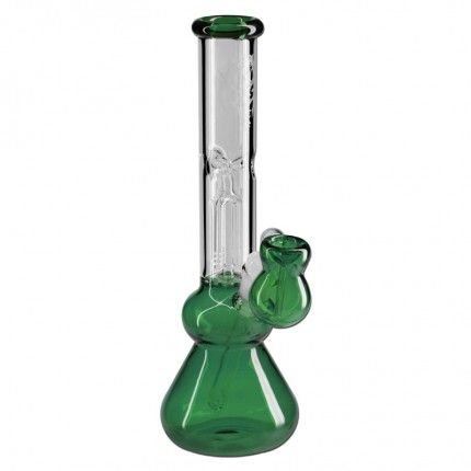 430x430 A Curvy Silhouette And Green Glass Accents Make This Percolator