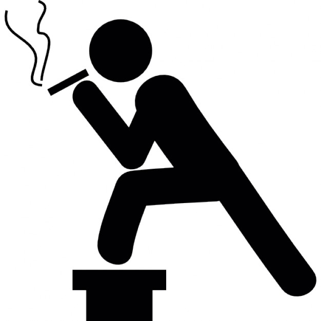 626x626 List Of Synonyms And Antonyms Of The Word No Smoking Silhouette