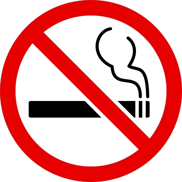 600x600 No Smoking Sign Clip Art Free Vector In Open Office Drawing Svg