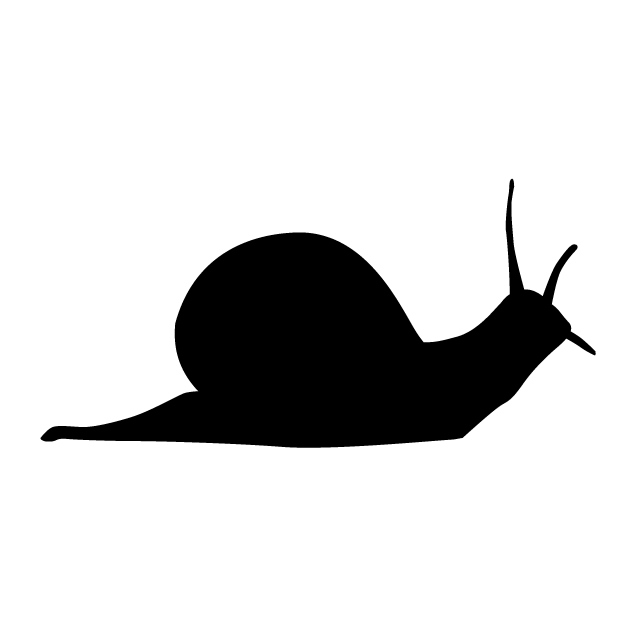 640x640 Snails Animal Silhouette Free Illustrations