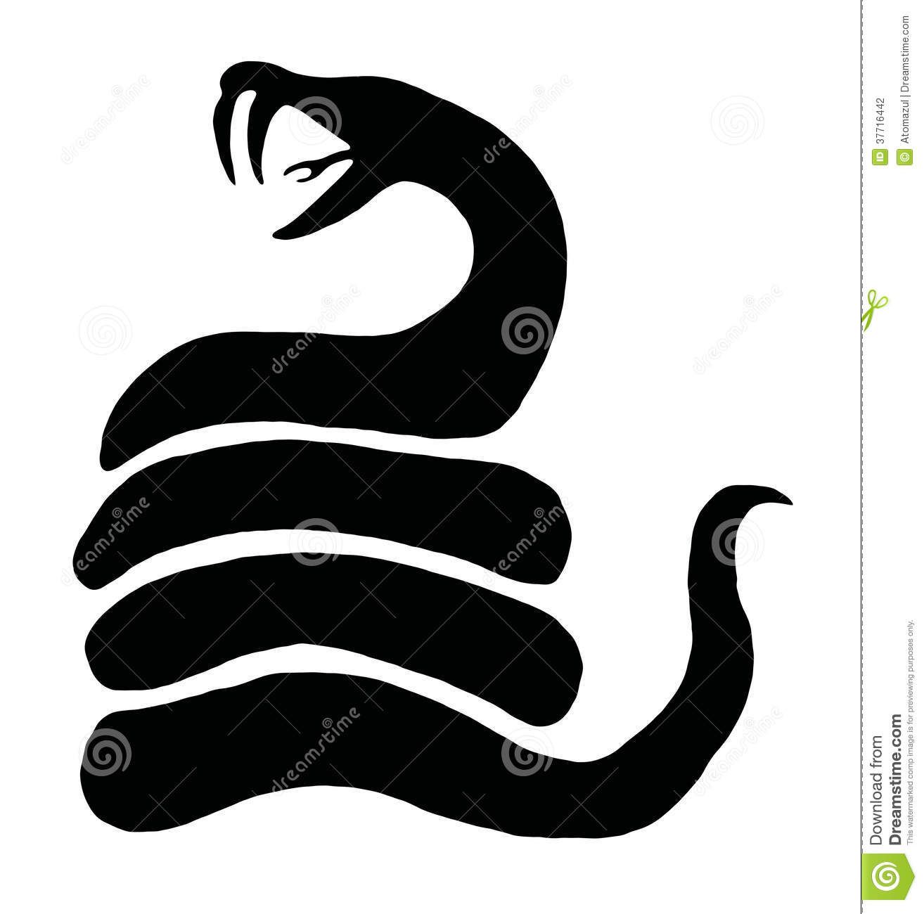 1314x1300 Rattlesnake Silhouette