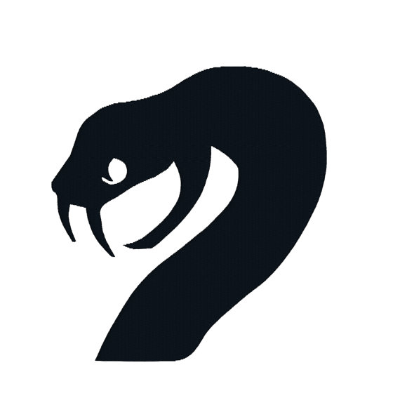570x577 Buy 2 Get 1 Free Viper Snake With Fangs Silhouette Machine