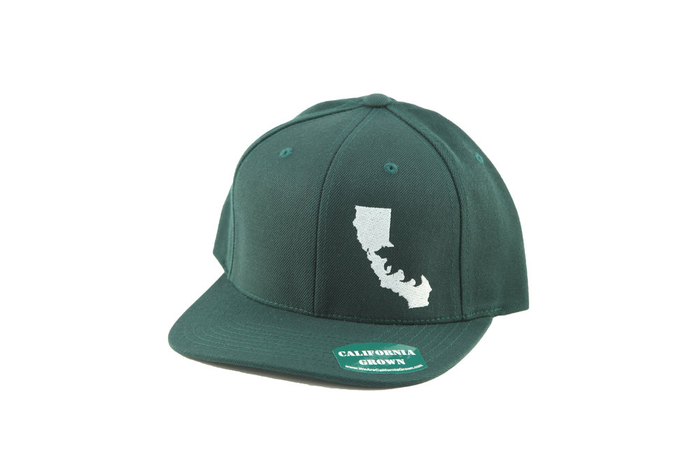 1000x667 Silhouette White On Dark Green We Are California Grown