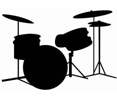 Snare Drum Silhouette at GetDrawings | Free download