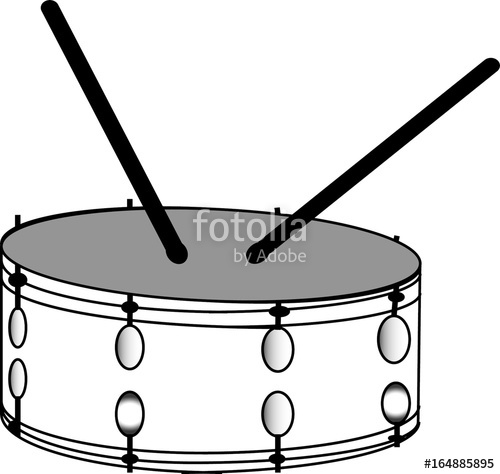 500x474 Snare Drum Vector Stock Image And Royalty Free Vector Files