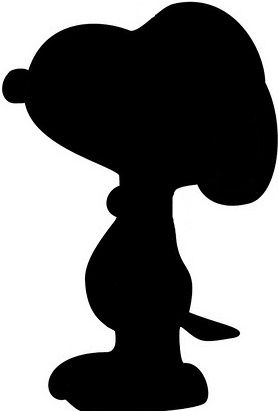 Snoopy Silhouette at GetDrawings | Free download