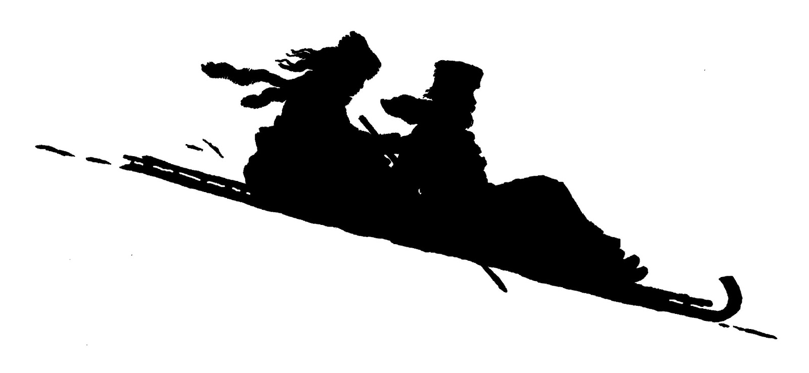 1600x738 Digital Stamp Design Free Antique Winter Silhouettes Snow