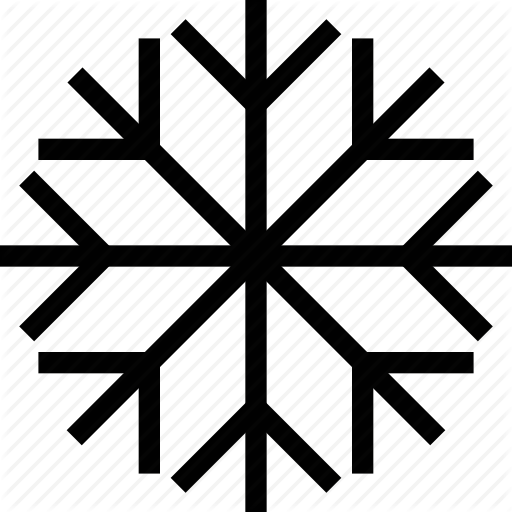 512x512 Christmas, Flake, Hotel, Services, Silhouette, Snow, Winter Icon