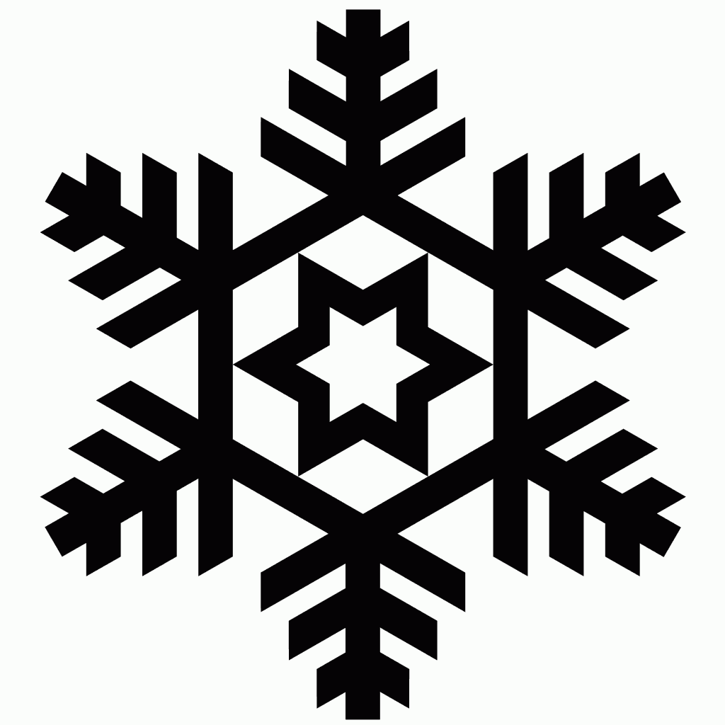 1024x1024 Christmas Snow Forme File Format, Silhouettes