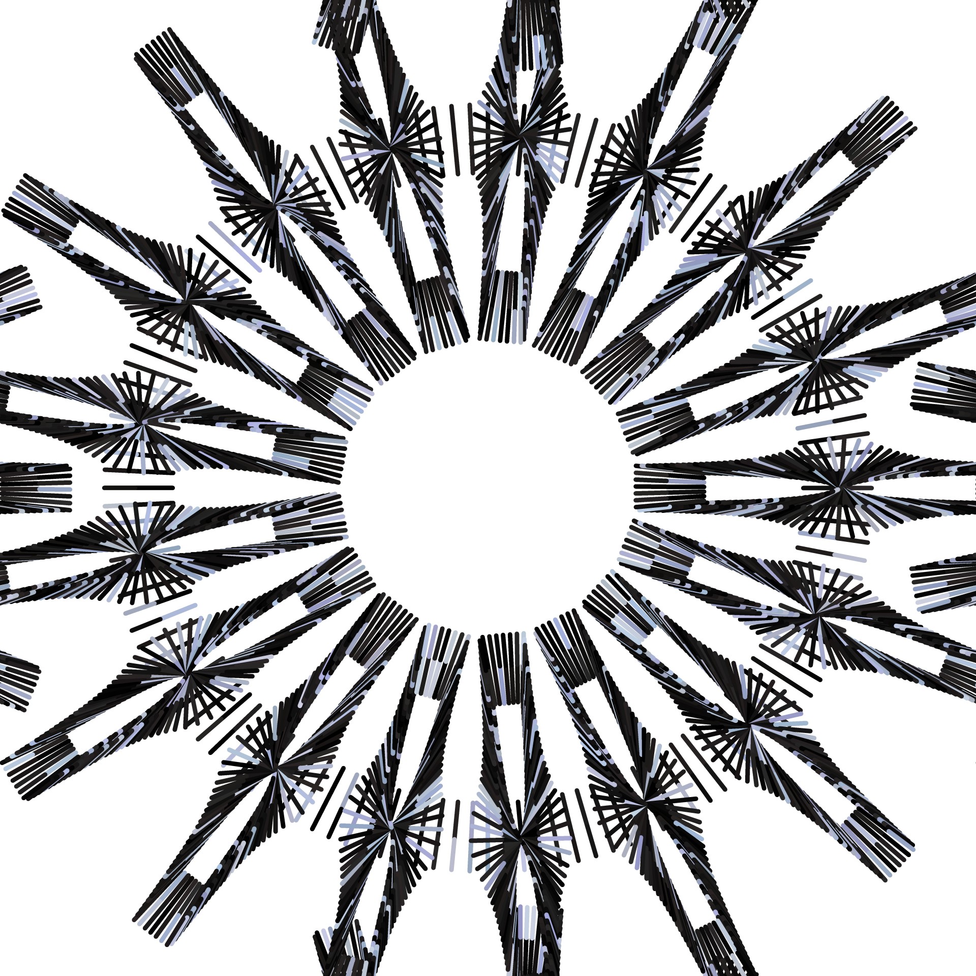 1920x1920 Dark Snow Flake Silhouette Free Stock Photo