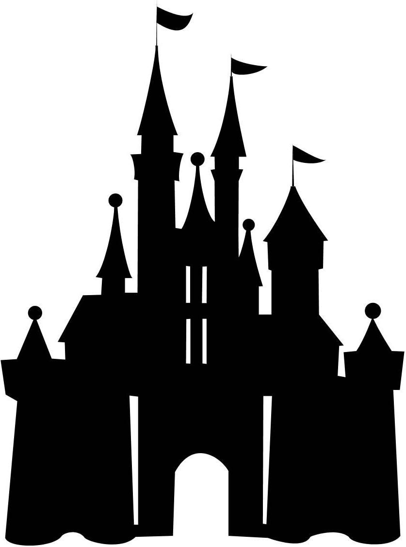 837x1125 Snow White Castle Clipart