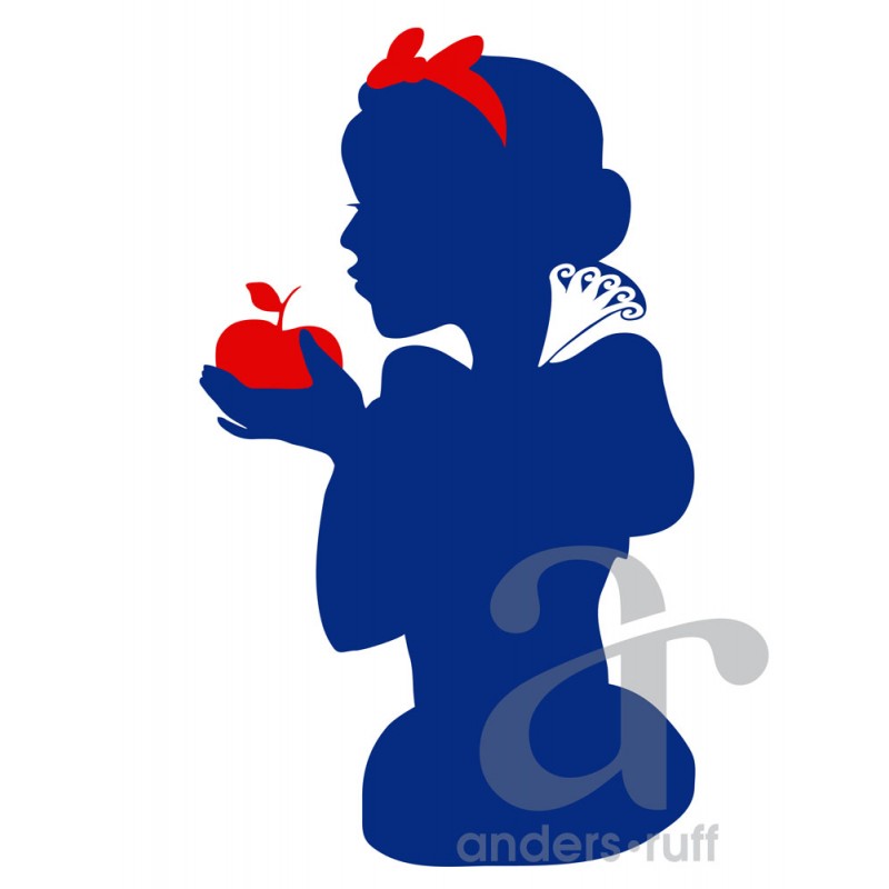 800x800 Tale Classics Birthday Party Silhouette Poster