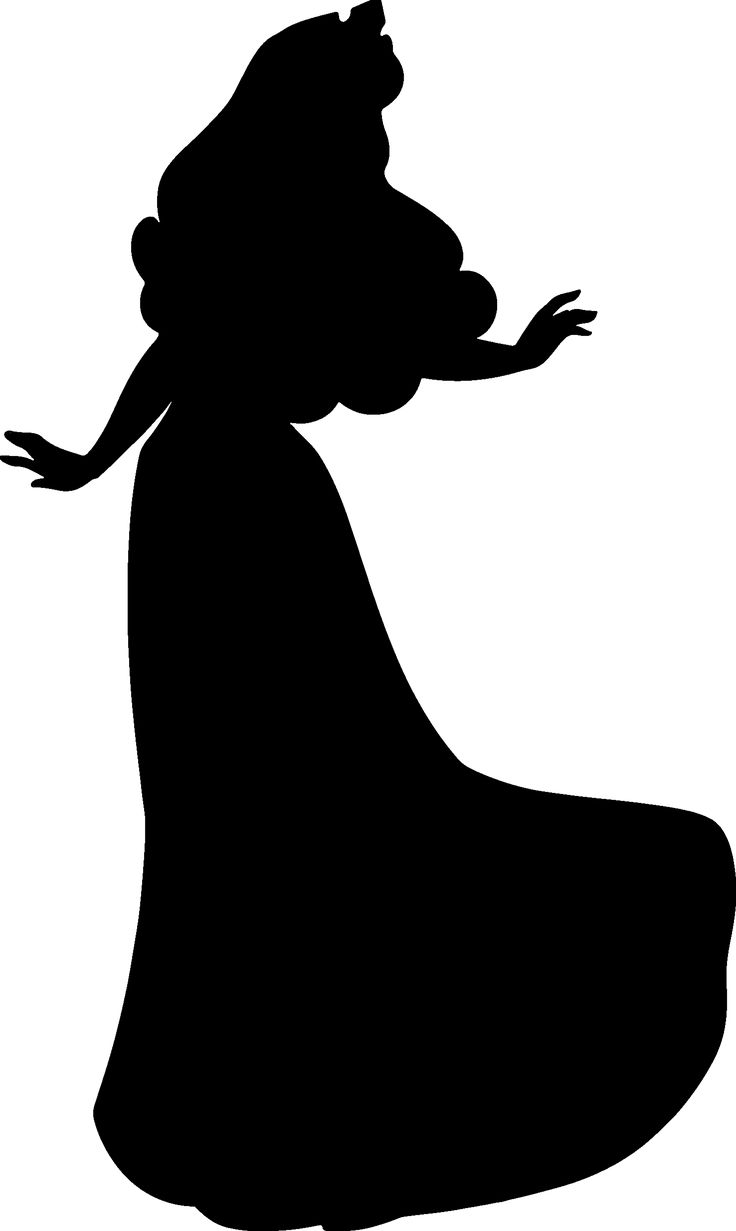Snow White Silhouette at GetDrawings | Free download
