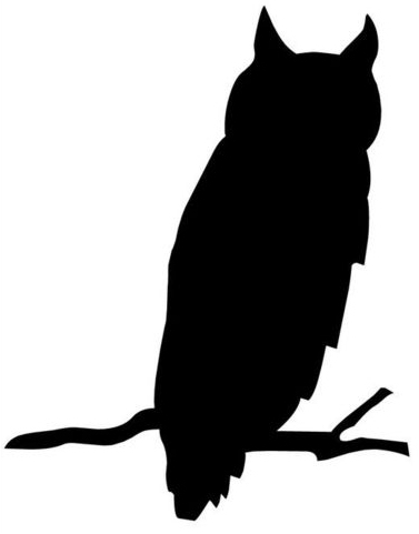 377x481 Spooky Silhouette Window Clings