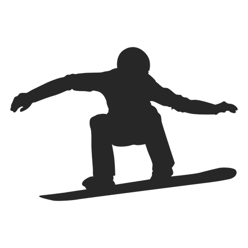 512x512 Snowboard Sport Silhouette