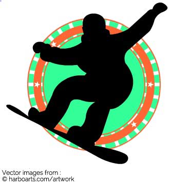 335x355 Download Snowboarder Emblem