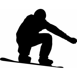 320x320 36 Best Sillhouettes Of Snowboarders And Skiiers Images