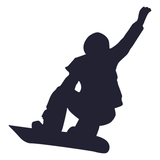 512x512 Snowboard Sport Silhouette