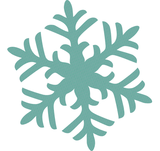 528x501 Christmas Tree Snowflake Silhouette