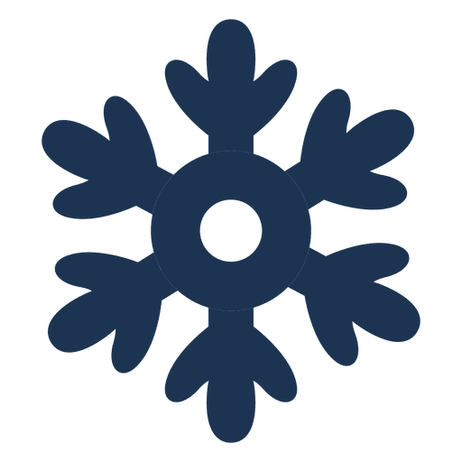 512x512 Snowflake Silhouette Icon 63